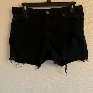 Ralph Lauren Black Jean shorts Size 10 petite.